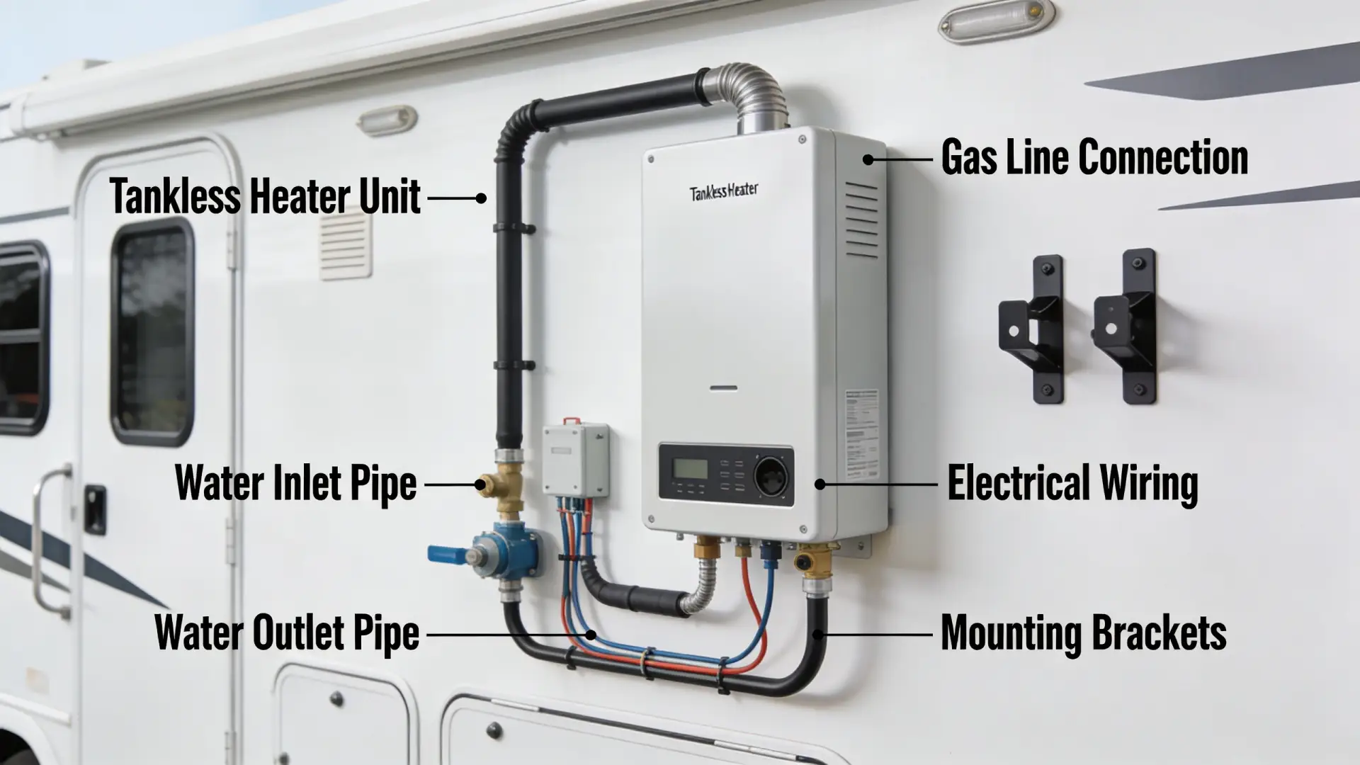 RV tankless heater installation diagram - Installation and Maintenance Considerations