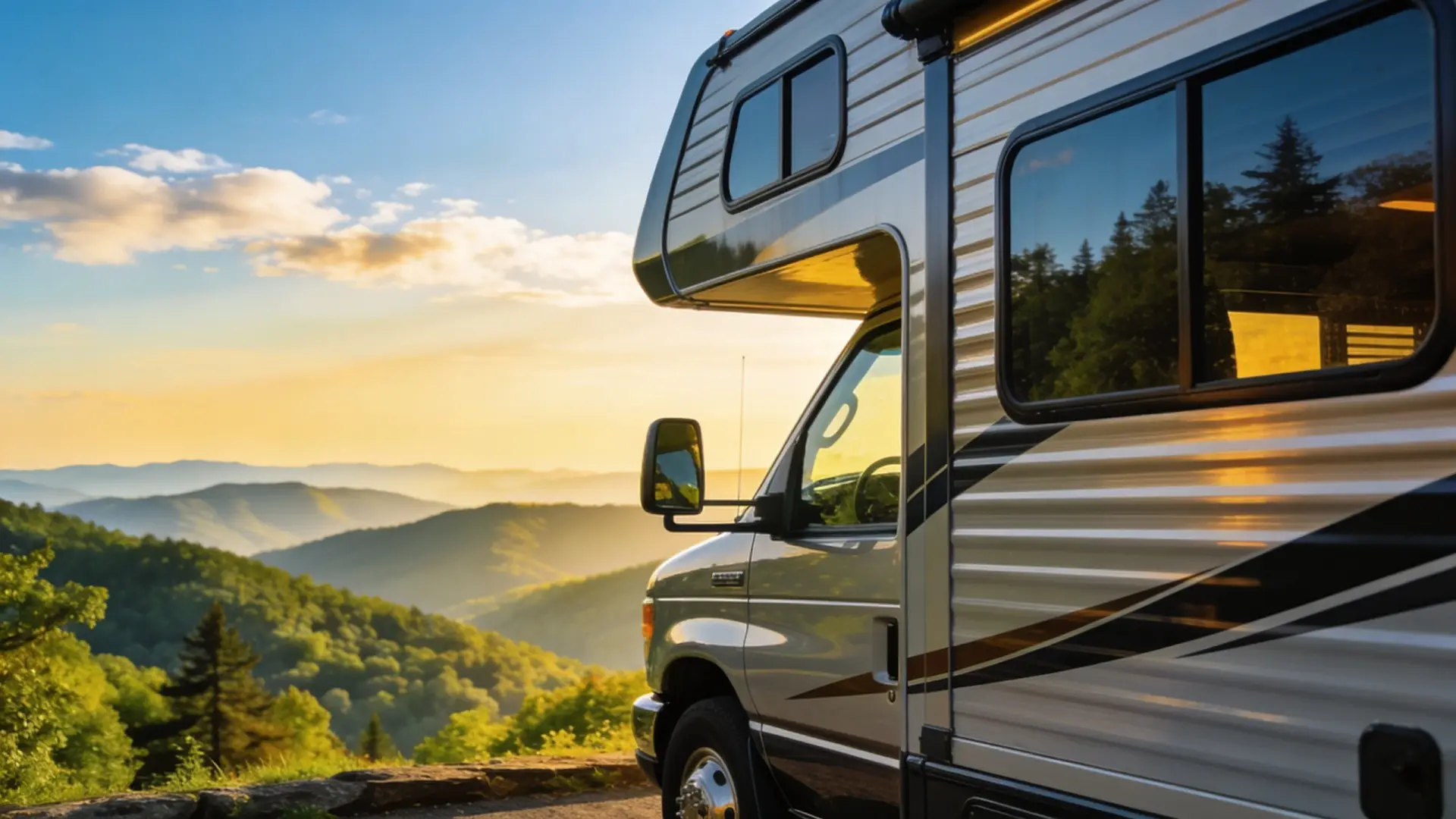 RV on Blue Ridge Parkway - Blue Ridge Parkway (Virginia & North Carolina)