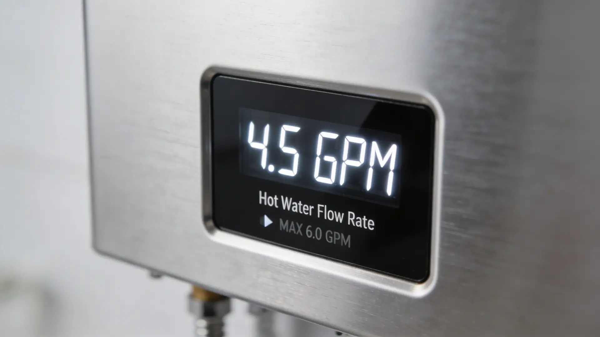 tankless water heater flow rate display - Key Performance Metrics to Compare