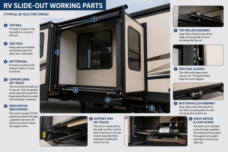 rv slideout parts