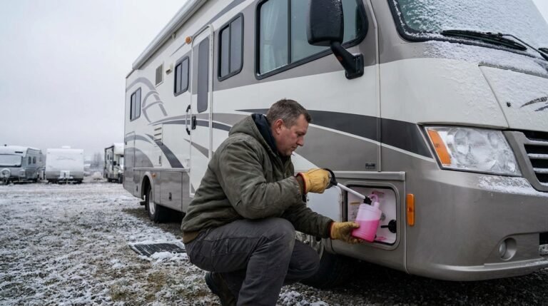 RV winterizing step-by-step