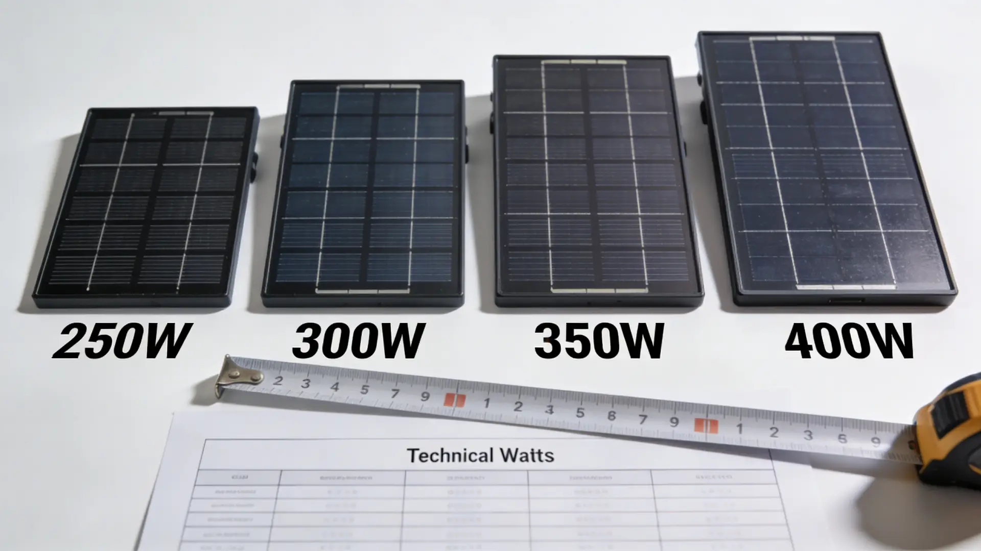 solar panel wattage comparison - Renogy 400W vs Eco-Worthy 800W: Power Capacity Showdown