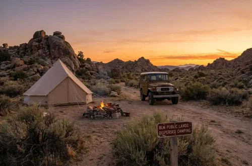How to find free camping (BLM, apps, hidden spots) - featured visual guide for How to find free camping (BLM, apps, hidden sp