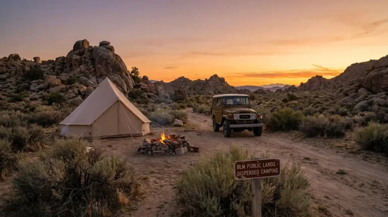 How to find free camping (BLM, apps, hidden spots) - featured visual guide for How to find free camping (BLM, apps, hidden sp