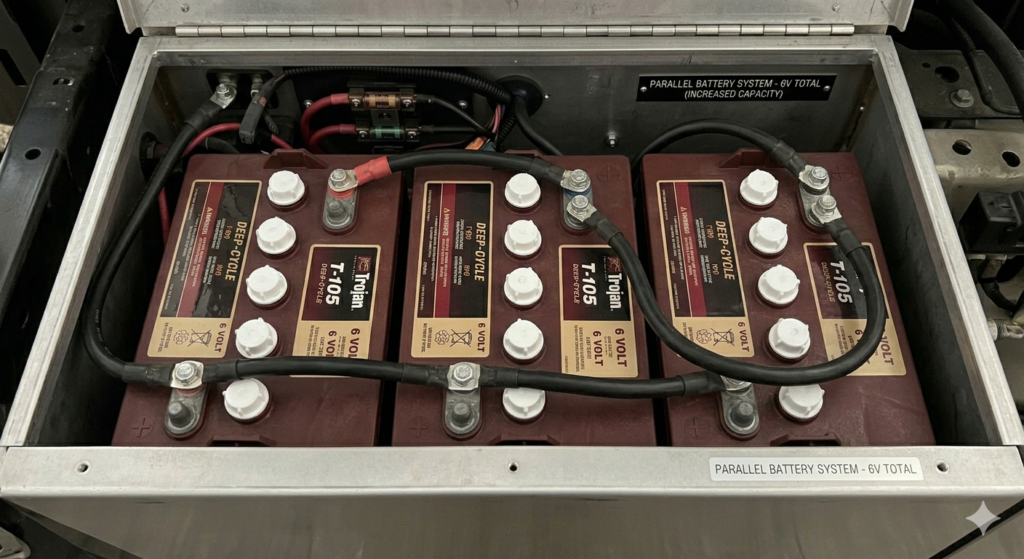 parallel batteries