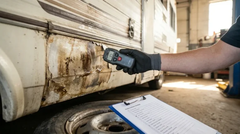 Red Flags When Buying a Used RV - featured visual guide for Red Flags When Buying a Used RV