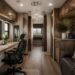 Mobile Office in a Fifth Wheel