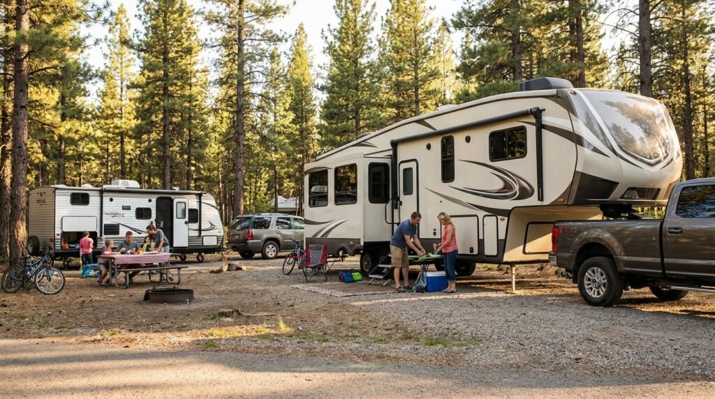 Fifth Wheel vs. Travel Trailer: